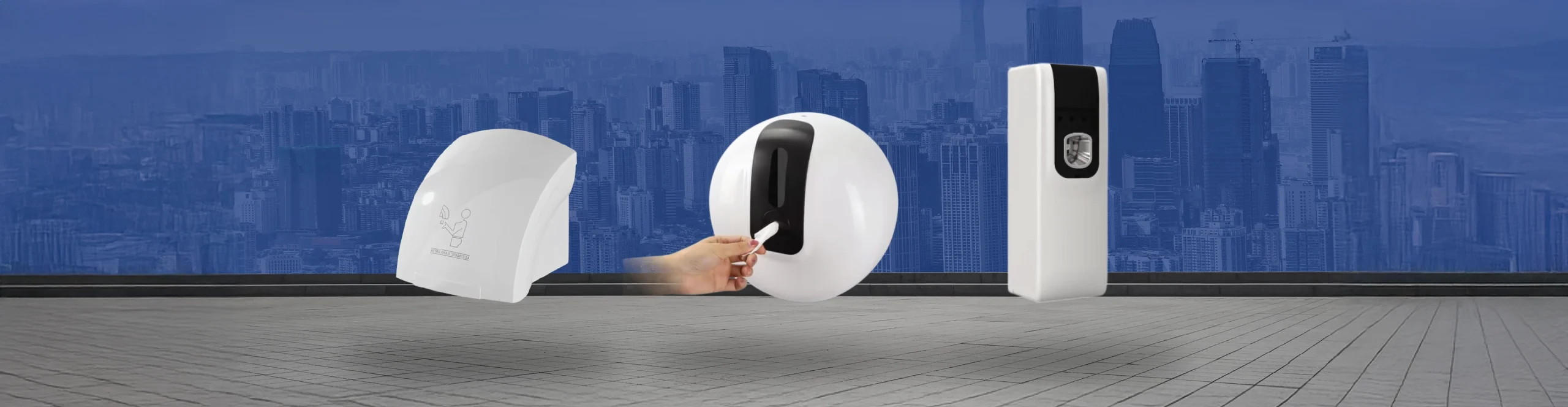 FINNIK business ธุรกิจ ผลิตภัณฑ์ในห้องน้ำ กล่องกระดาษชำระ,เครื่องเป่าลมเซนเซอร์